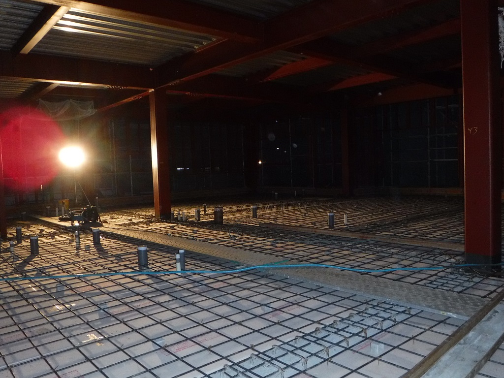 はじめまして、工事部の岡村です。