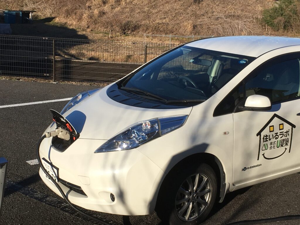 日産リーフでV2H体験