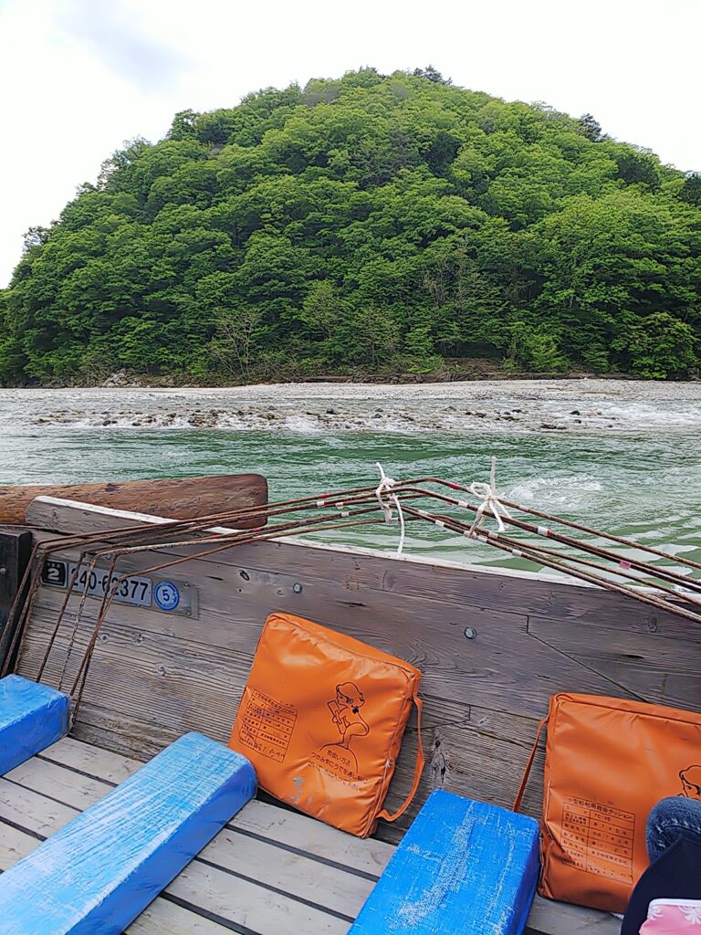 天龍ライン下りを体験してきました。