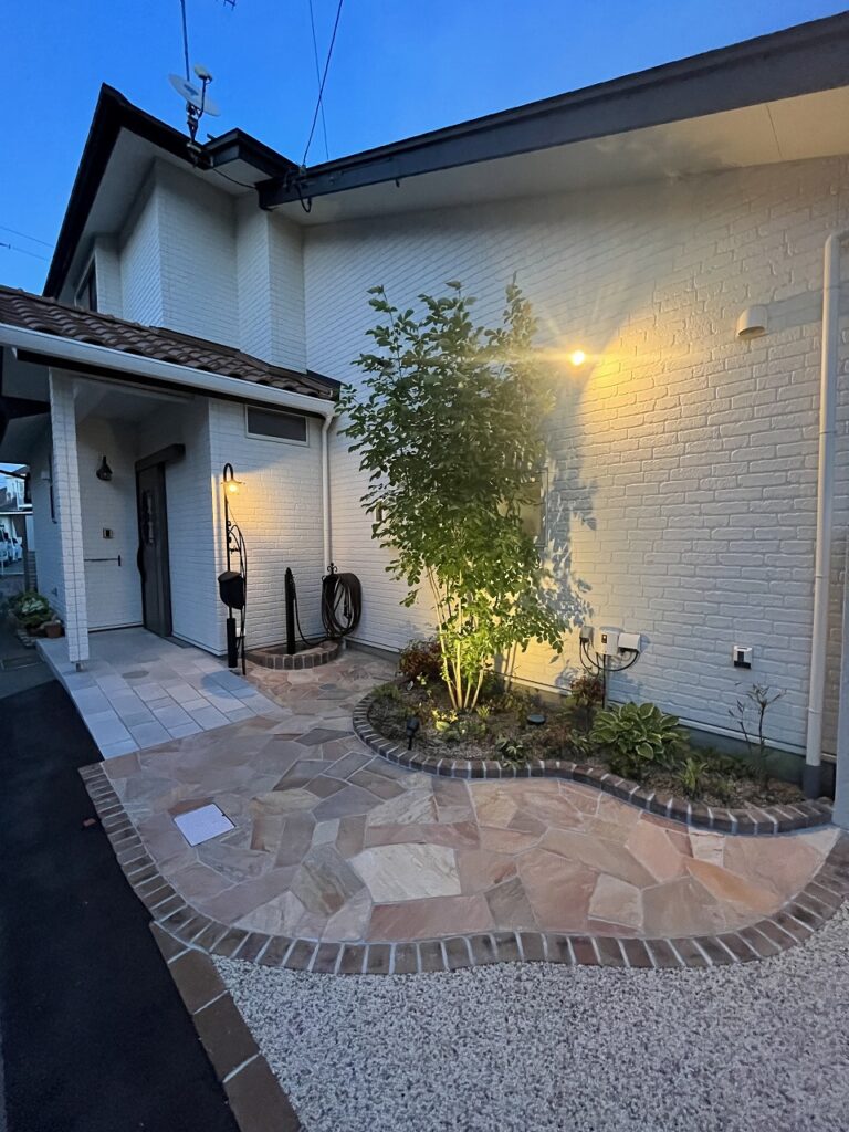 【リフォーム】　5月WEB現場見学会　かわいいが溢れるお庭