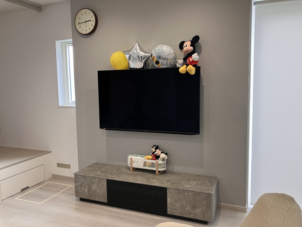 テレビの設置イメージも大切です。