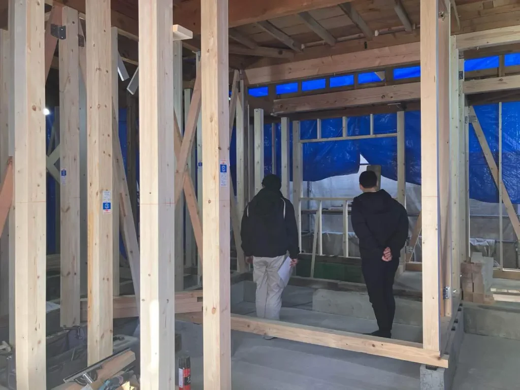 工事中の現場を見れるのは、工事中だけです。